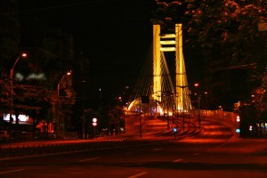 bucharest by night - the basarab overpass